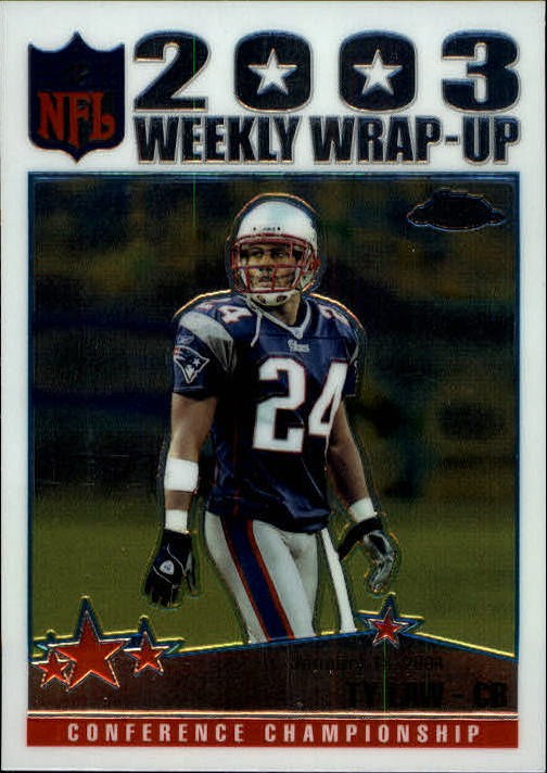 2004 Topps Chrome Football "Main Set" Cards