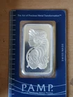 PAMP Suisse Lady Fortuna 1 oz .999 Fine Silver Bar Sealed in Assay 5/12 Last Day