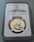 1959 PROOF FRANKLIN HALF DOLLAR COIN NGC GRADED PF 64