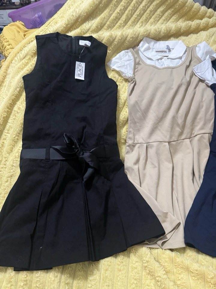 Lote de $100 para niñas Uniformes Escolares Lote Paquete Vestido Skort Polo NUEVO Talla 10/12 Foto 2 de 4