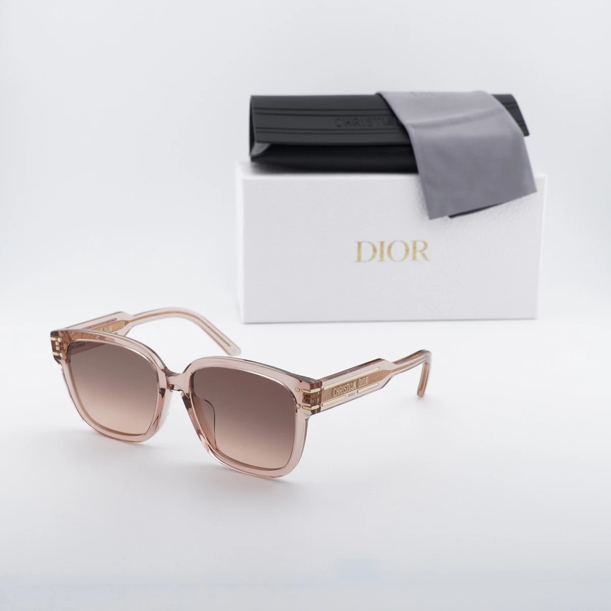 Dior Pink Square Sunglasses for Women for sale | eBay