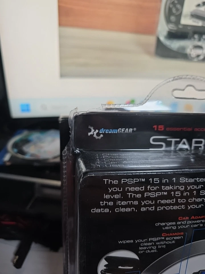 Dream Gear 15 Piezas PSP Essential Accesorios Starter KIT Foto 3 de 4