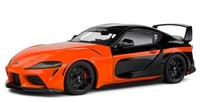 Solido - Toyota Gr Supra Streetfighter 2024 Orange Und Schwarz - 1/18 - SOL18...
