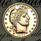 * 1905 CAMEO * PRISTINE+ GEM BU PROOF BARBER HALF-DOLLAR * FROM COLLECTION