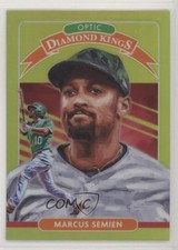 2020 Donruss Optic Diamond Kings Retail Lime Green Prizm Marcus Semien #10 03l8