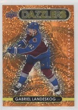 2021-22 Upper Deck Series 2 Dazzlers Orange Gabriel Landeskog #DZ-62 0c3