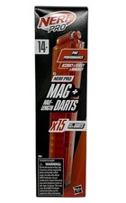 Nerf Pro Mag with 15 Half-Length Darts Magazine plus Refills