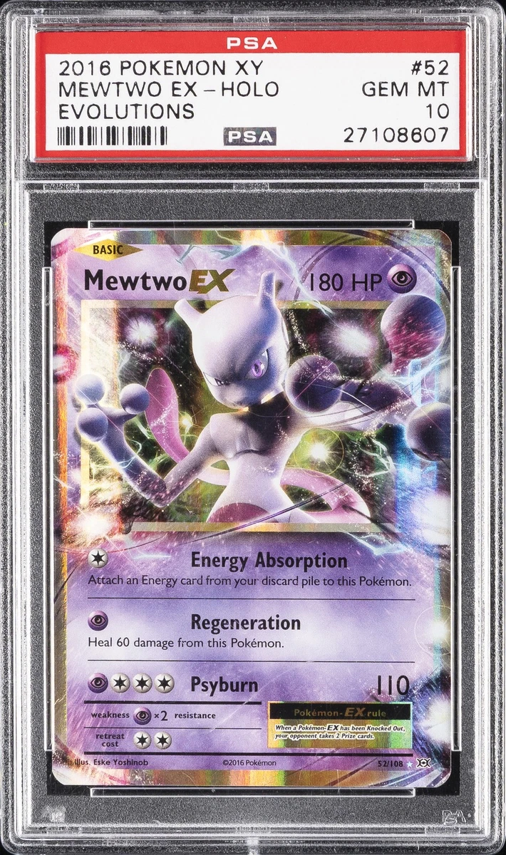 Preços baixos em Mewtwo Pokémon TCG Autenticador Esportivo
