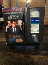 Wall Street VHS 1993 Drama Michael Douglas Oliver Stone Fox Video