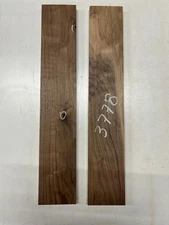 2 Pack, Walnut Thin Stock Lumber Wood Blanks 24"x 4"x 3/4" #3778