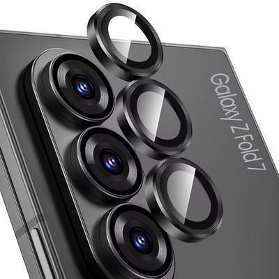Metall Kamera Linse Schutz für Samsung Galaxy Z Fold 7 6 5 4 | Glasring