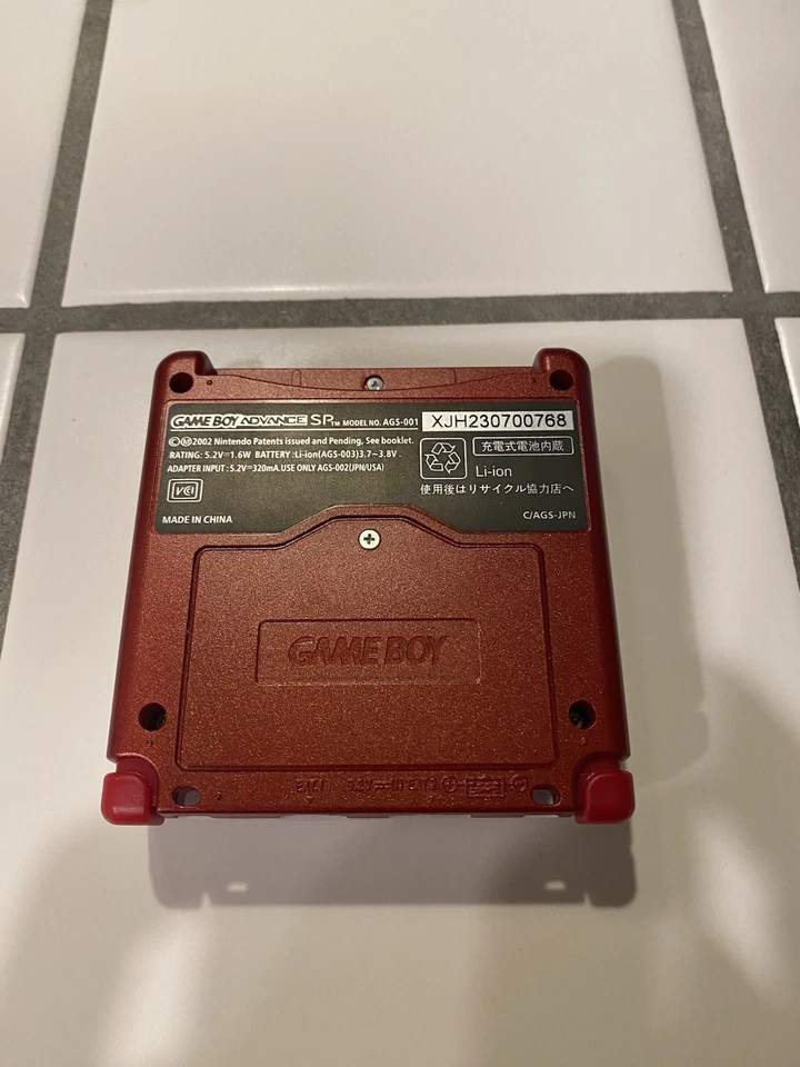 GAMEBOY ADVANCE SP Famicom Color Nintendo AGS-001 Tested US SELLER - Image 3 of 3