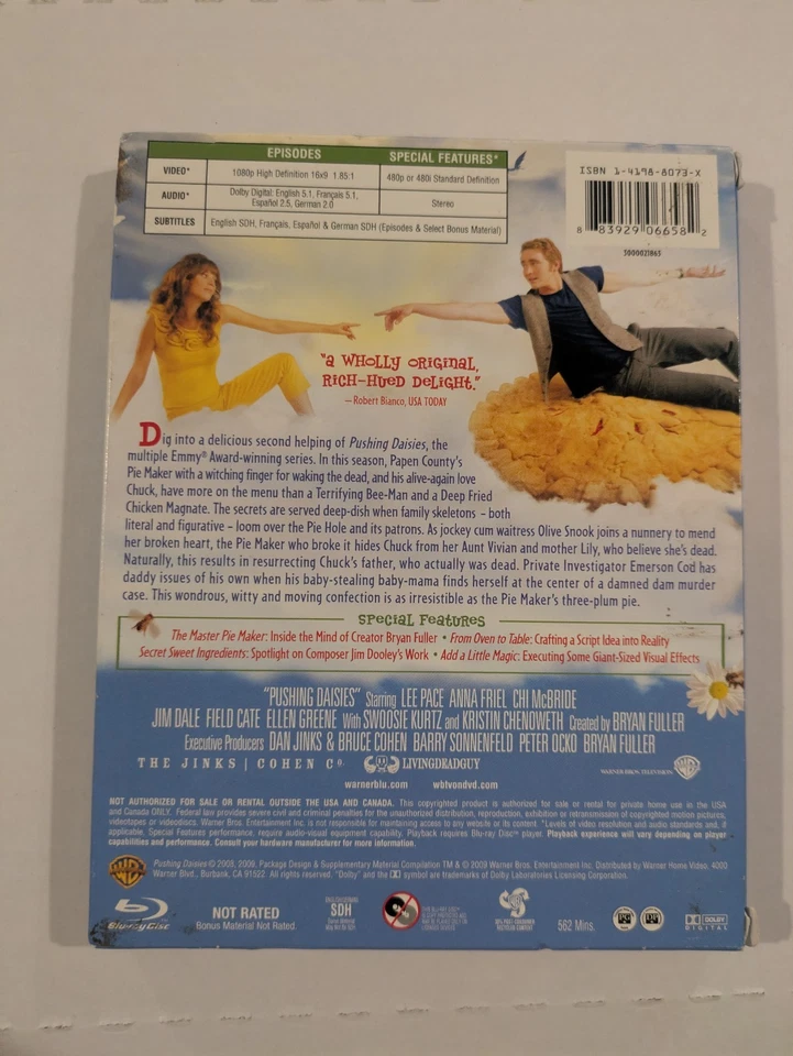 Pushing Daisies: the Complete Second Season Blu-ray, 2008 Foto 2 de 2