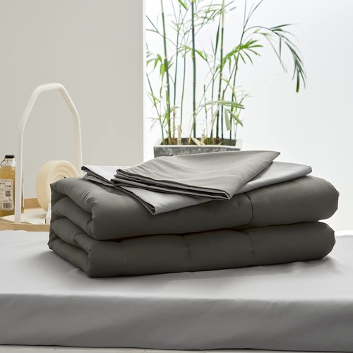 4 Pieces Bedding Set Ultra Soft and Breathable Sheet Set - Includes Comforter... - Picture 7 of 9