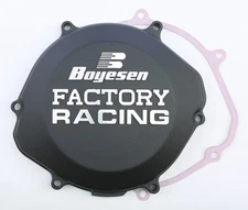 Boyesen Factory Clutch Cover - Black Motorcycle ATV/UTV Dirt Bike CC-02AB 277635