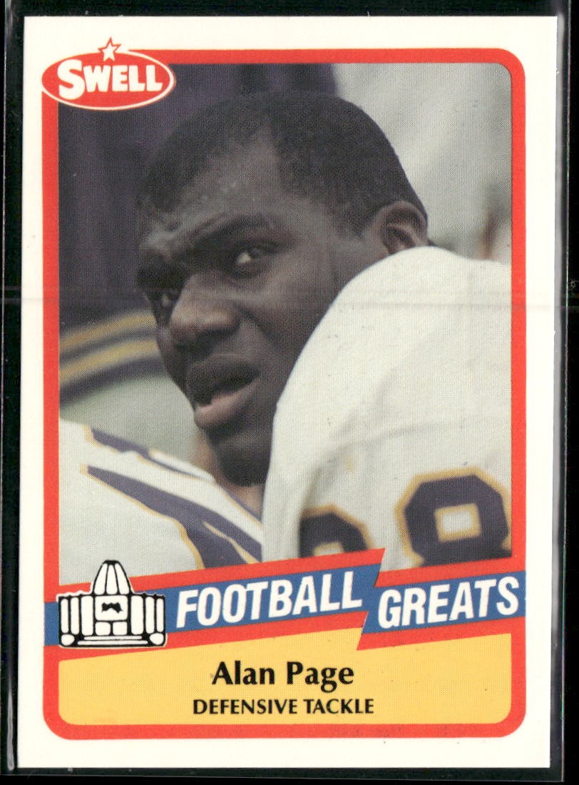 1989 Swell Greats Alan Page #145 Minnesota Vikings