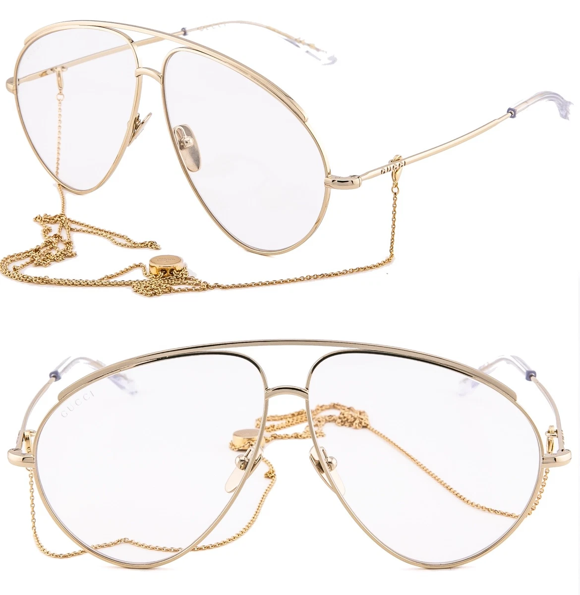 Gucci Clear Fashion Eyewear & Clear Glasses for Women for sale | eBay