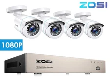 ZOSI H.265+8CH 2MP DVR 1080PCCTV Home Security Camera System NightVision OhneHDD