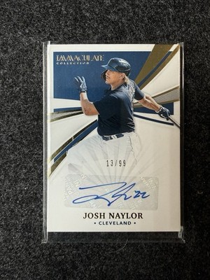 2021 Immaculate Collection - Immaculate Signatures Josh Naylor  /99 Auto