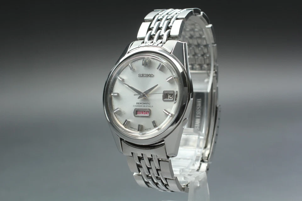 [Exc+5] Reloj automático vintage 1966 SEIKO Seikomatic 6206-8130 para hombre de JAPÓN Foto 3 de 4