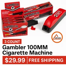 Gambler 100MM Cigarette Machine | 3CT | FREE SHIPPING