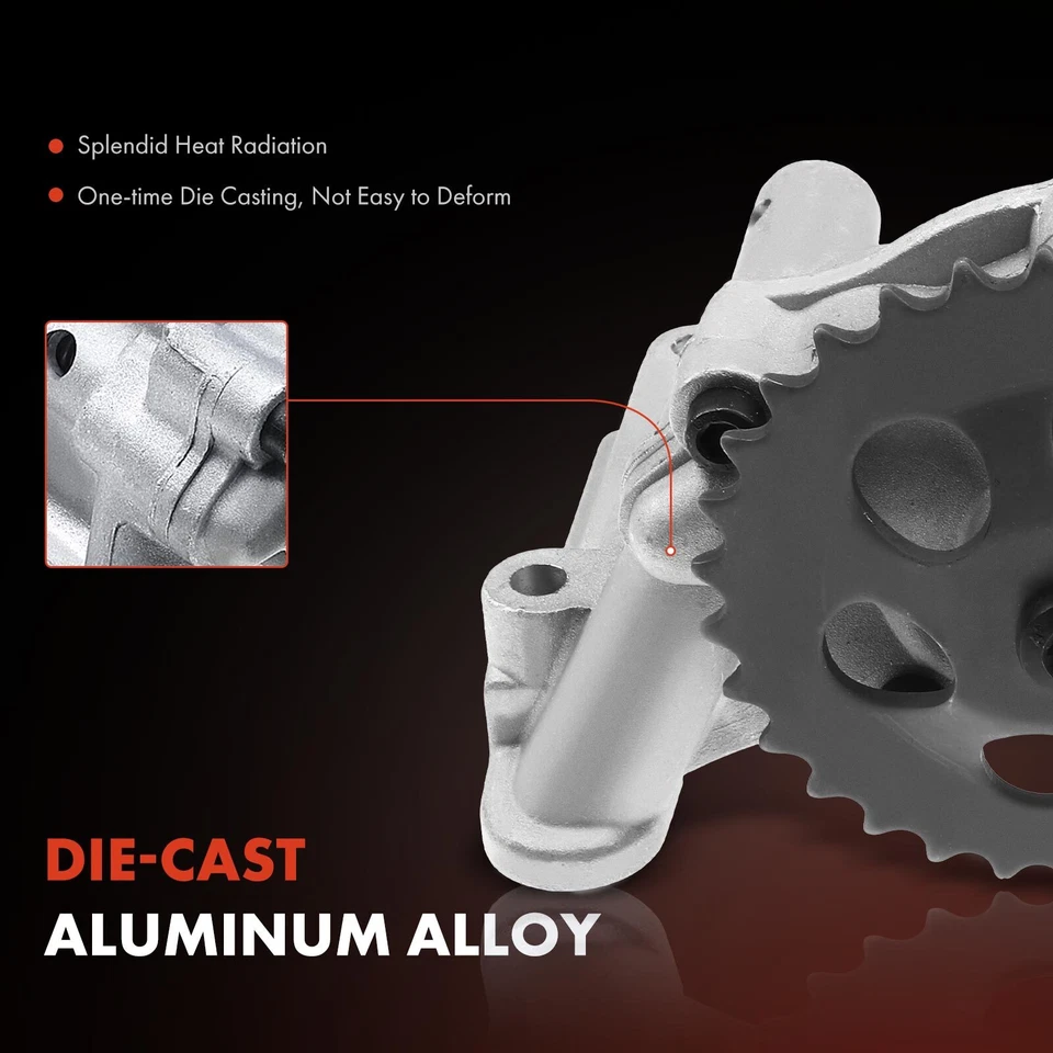 Oil Pump for Volkswagen Jetta Golf Beetle Passat Audi A4 TT Quattro 06A115105 - Image 3 of 4