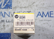 Allen Bradley 800MR-H33B Ser A 2 Pos Selector Switch New No KEY