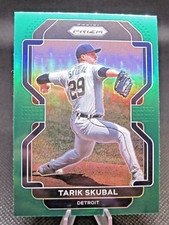 2022 PANINI PRIZM GREEN TIER II PARALLEL #115 TARIK SKUBAL DETROIT TIGERS