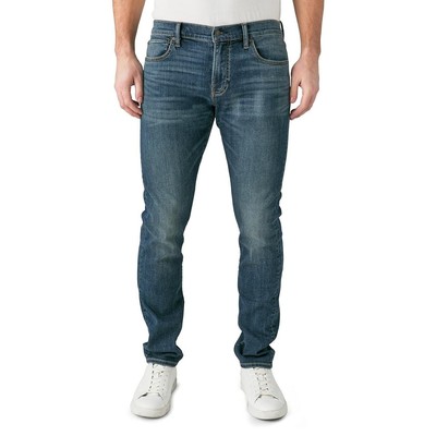 Lucky Brand Men's McArthur Blue Coolmax Stretch Casual 110 Slim Jeans Size 42x30