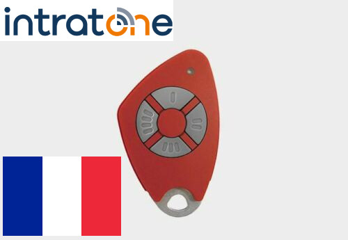 Télécommande Intratone 09-0117 Mifare 868 Mhz à quatre canaux pour portails