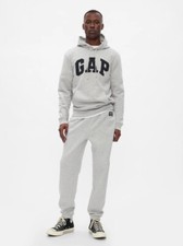 GAP Men  s Logo Grey Hoodie  Joggers 2-Pc Set Large NWT 99.98