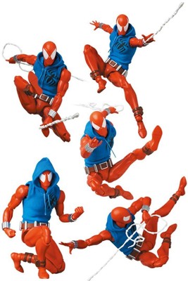 MEDICOM TOY MAFEX No. SCARLET SPIDER COMIC Ver. SPIDER MAN