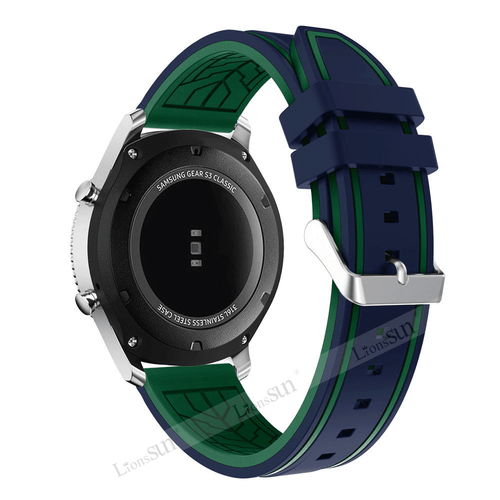 Leather Bracelet Strap Band for Samsung Galaxy Watch 46mm SM-R800 / Watch3 45mm - Picture 374 of 666