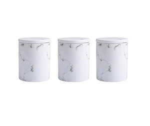 marble tea coffee sugar set