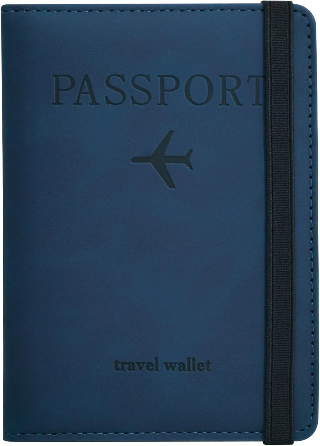 Slim RFID-Blocking Passport Cover with Card & Boarding Pass Slots-image