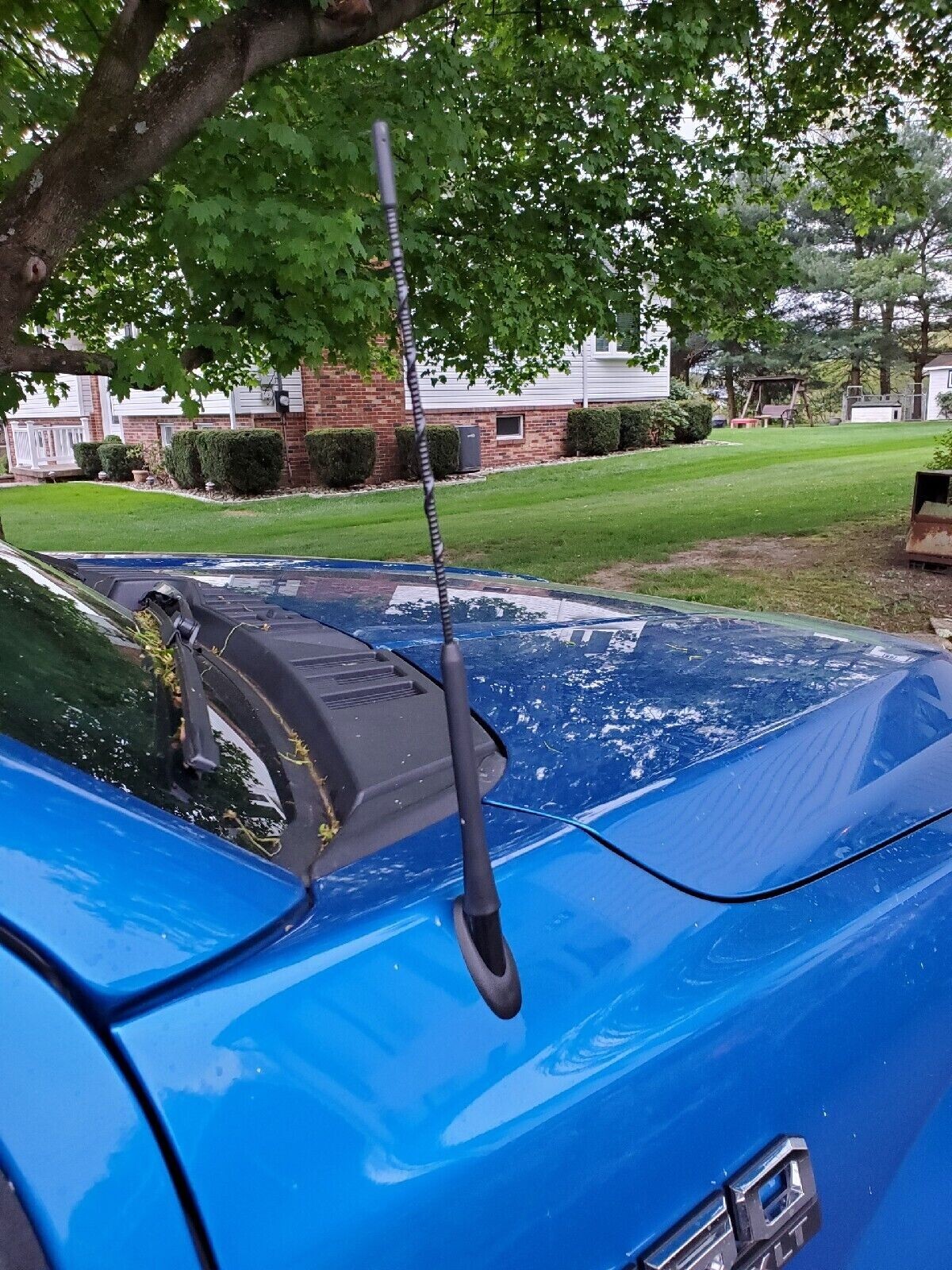 12 Black Stainless Antenna Mast Power Radio for CHEVY SUBURBAN