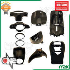 KIT CARENE SCOCCHE PLASTICHE NERO LUCIDO ONE PER APRILIA SCARABEO 50 100 2001