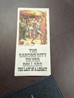 Carson City order flyer/order pamphlet SILVER DOLLAR ORDER FORM.