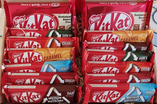 Christmas KitKat Hamper Chocolate Gift Box Personalised Treat Box Birthday - Picture 5 of 7