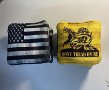 American Flag Don't tread on me Regulation Size Cornhole Pro Bags