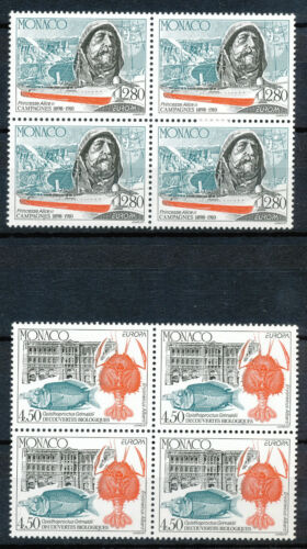 Monaco 1935 - 1939 postfrisse blokken van vier - Afbeelding 1 van 1