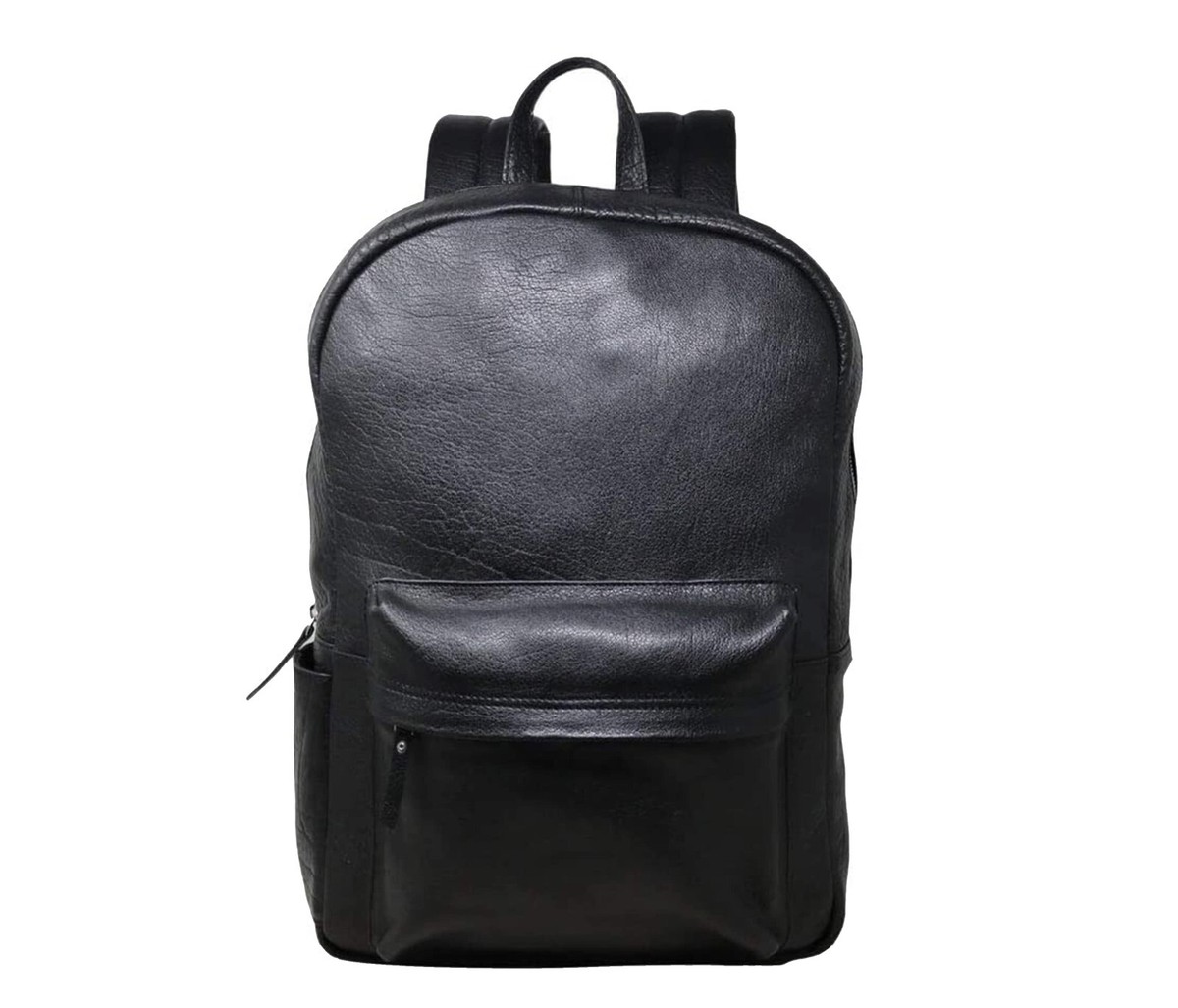 black label hipster leather backpack 18