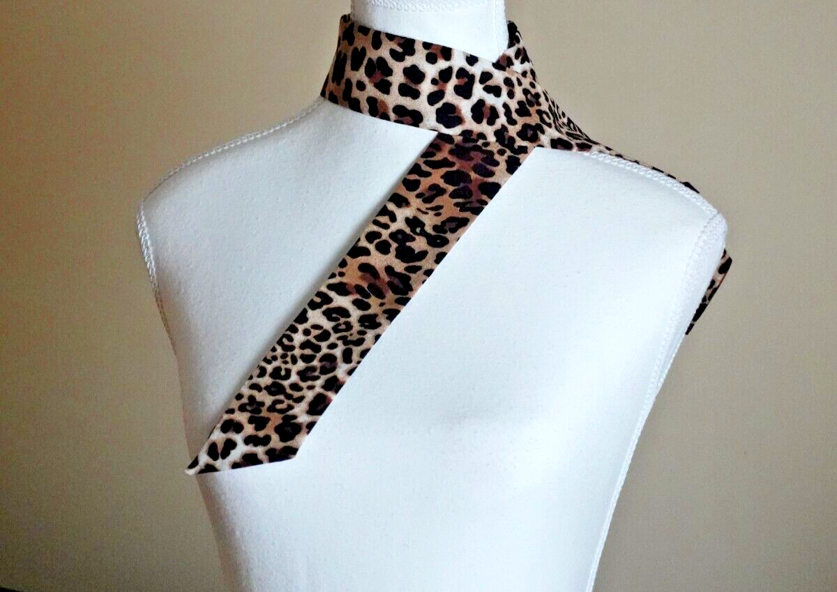 Rockabilly Leopard Print Hair Scarf / Hair Tie / Neck Scarf eBay