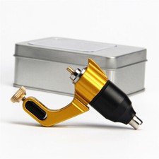 Alloy Rotary Tattoo Machine Shader Liner Gold Lightweight USA Shipping
