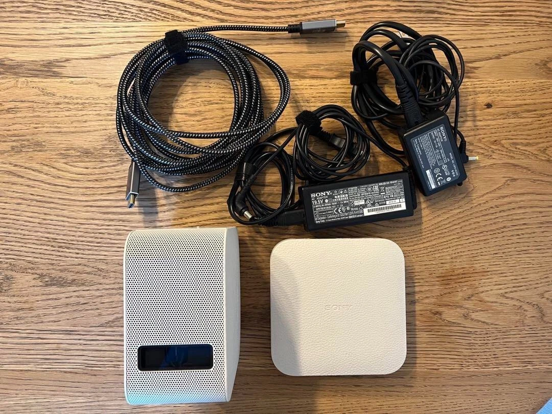 Sony LSPX-P1 Portable Ultra Short Throw Projector Energization