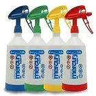 Kwazar Set 4 MERCURY SUPER PRO +360 Degree Viton 1,0 Litre Blue Red Yellow Green