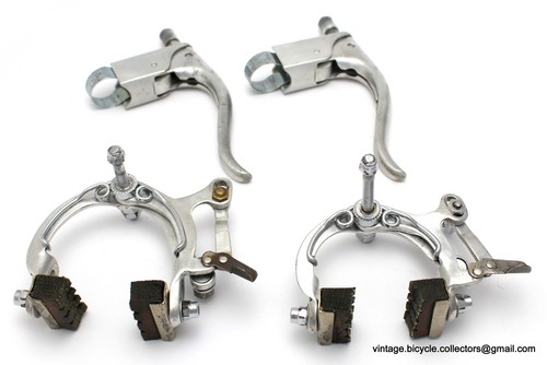 Brake Clips and Levers VINTAGE Race Bike Universal Extra Mod. 50 Brev 453949 - Picture 6 of 12