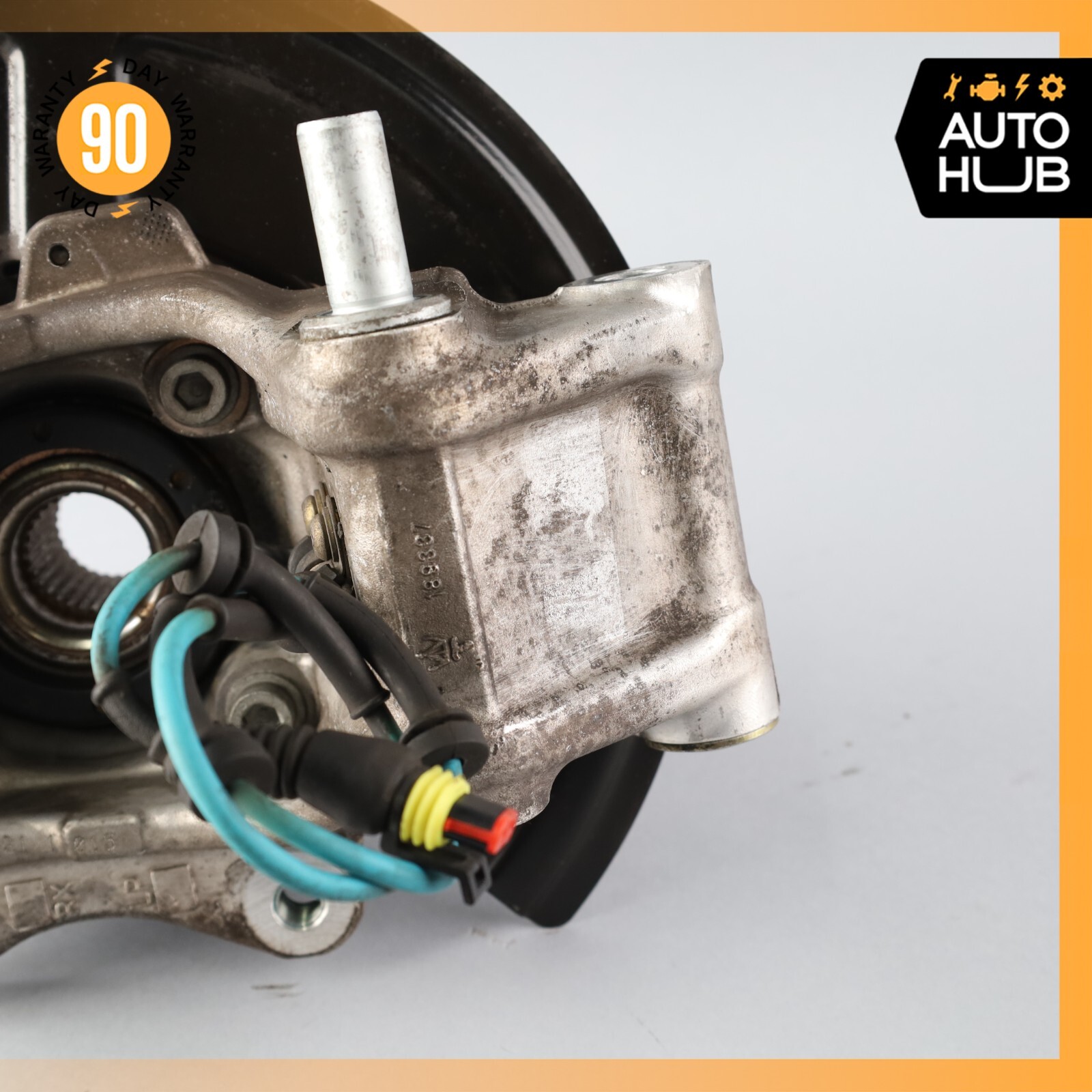 06-07 Maserati M138 GranSport Spyder Rear Left Side Spindle Knuckle Hub OEM 46k