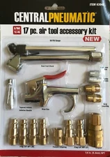 Central Pneumatic 17 Pc Air Tool Accessory Kit | Bin: D