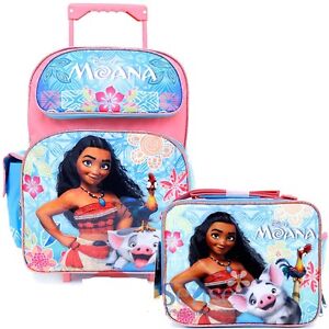 moana backpack and lunchbox